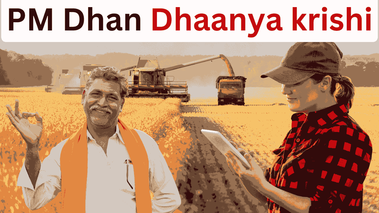 PM Dhan Dhanya Krishi Yojana of Main objectives